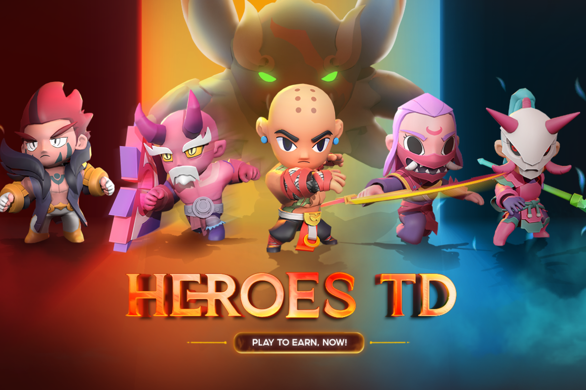 Heroes TD - Hệ sinh thái game bằng công nghệ Blockchain mới lạ