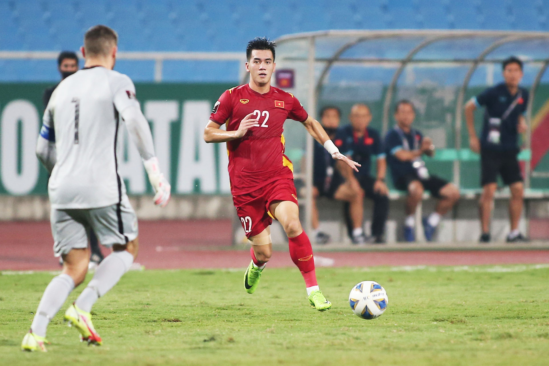 Tiến Linh đã ghi 4 bàn vào lưới Indonesia, Campuchia và Malaysia, trong 3 năm qua