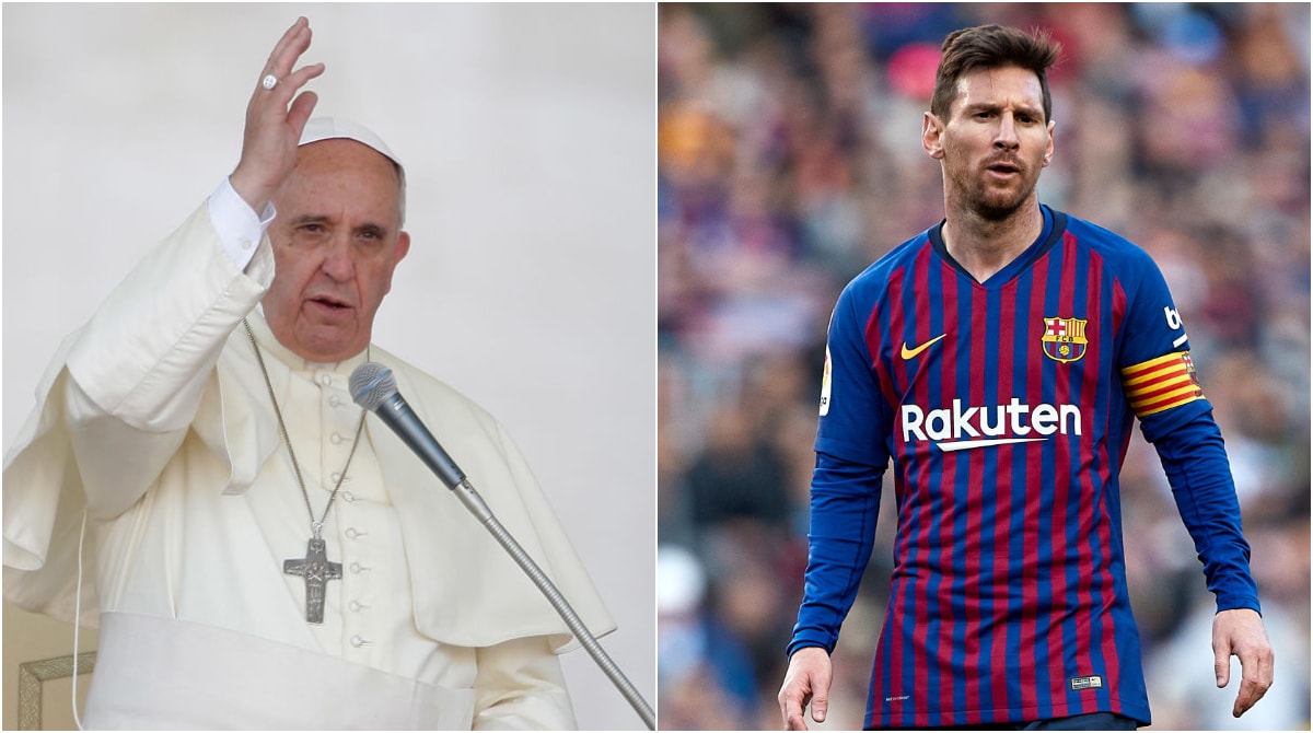 Giáo hoàng Francis và Messi